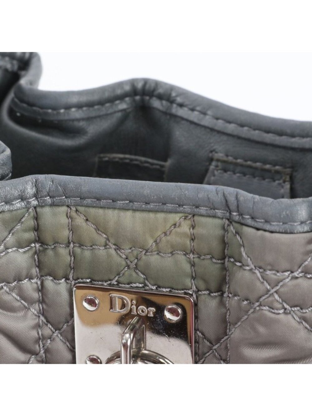 ★SOLD★ Dior Fukuya Hatchobori Store Cannage Leather Shoulder Bag with Tote - Picture 7 of 9